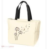 French Bulldog Flower Fly Dandelion Funny Dog Lovers Tote Bag thumb 3