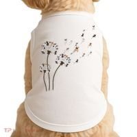 French Bulldog Flower Fly Dandelion Funny Dog Lovers Doggie Tank thumb 0