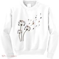 French Bulldog Flower Fly Dandelion Funny Dog Lovers Kids Sweatshirt thumb 0