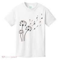 French Bulldog Flower Fly Dandelion Funny Dog Lovers Kids T-Shirt thumb 0