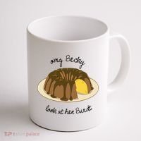 Funny Baking For Baker OMG Becky Look At Her Bundt Coffee Mug thumb 1