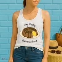 Funny Baking For Baker OMG Becky Look At Her Bundt Women's Tank Top thumb 2