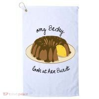Funny Baking For Baker OMG Becky Look At Her Bundt Golf Towel thumb 0