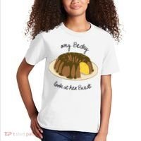 Funny Baking For Baker OMG Becky Look At Her Bundt Kids T-Shirt thumb 2