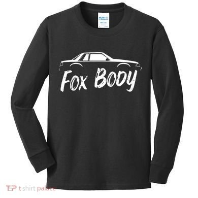 Fox Body Kids Long Sleeve Shirt