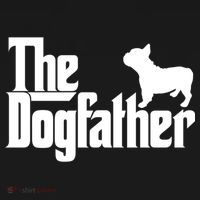 French Bulldog Father Dad Gift The Dogfather Gift Funny Gift Backpack thumb 2