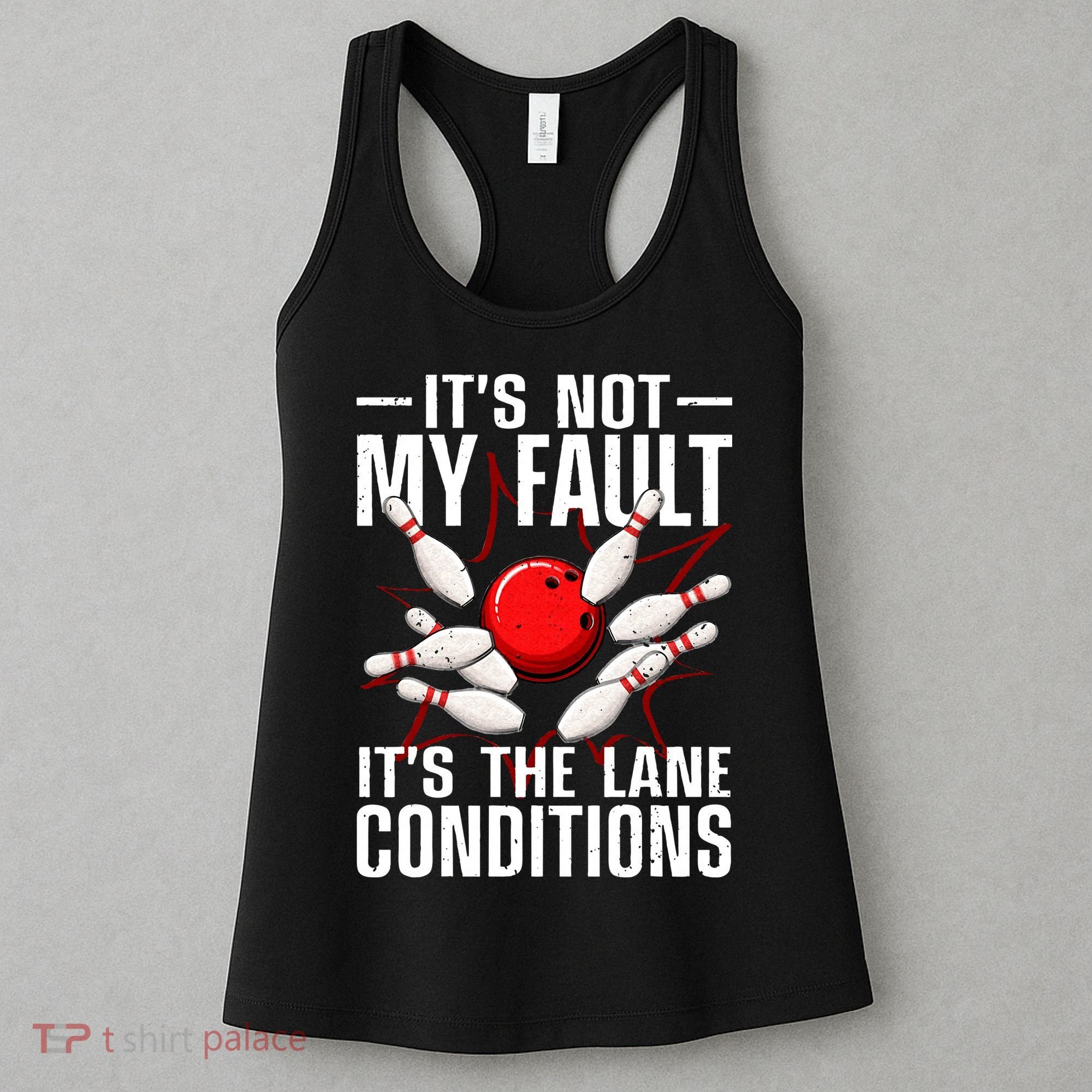 Funny Bowling For Men Women Bowler Team Bowling Lane Spare Women's Tank Top