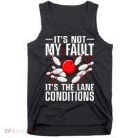 Funny Bowling For Men Women Bowler Team Bowling Lane Spare Tank Top thumb 0