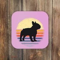 French Bulldog Funny Gift And Cute Gift Coaster thumb 0