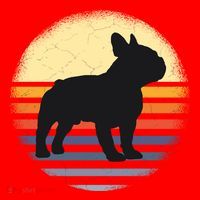 French Bulldog Funny Gift And Cute Gift Santa Hat thumb 1