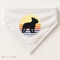 French Bulldog Funny Gift And Cute Gift USA-Made Doggie Bandana thumb 0
