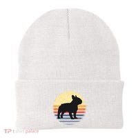 French Bulldog Funny Gift And Cute Gift Beanie thumb 0