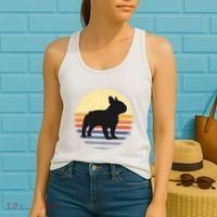 French Bulldog Funny Gift And Cute Gift Women's Tank Top thumb 2