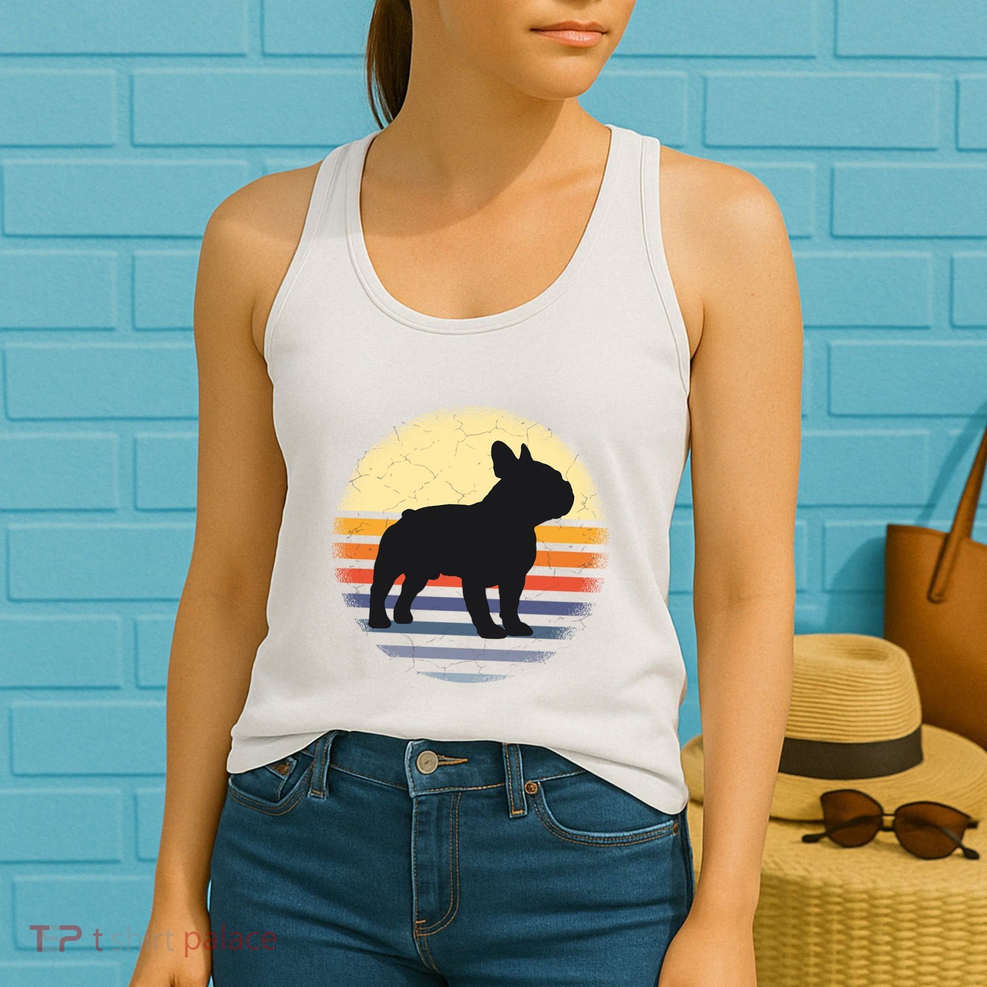 French Bulldog Funny Gift And Cute Gift Women's Tank Top
