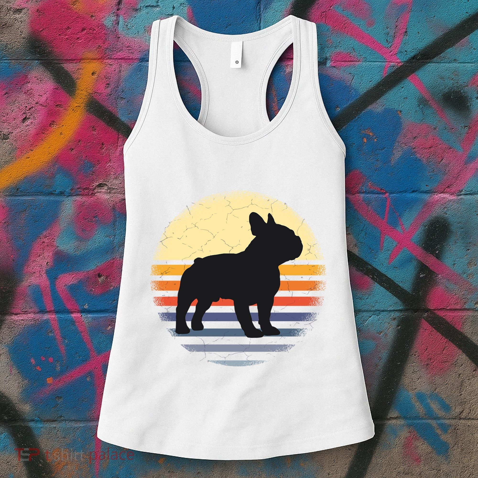 French Bulldog Funny Gift And Cute Gift Women's Tank Top