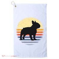 French Bulldog Funny Gift And Cute Gift Golf Towel thumb 0