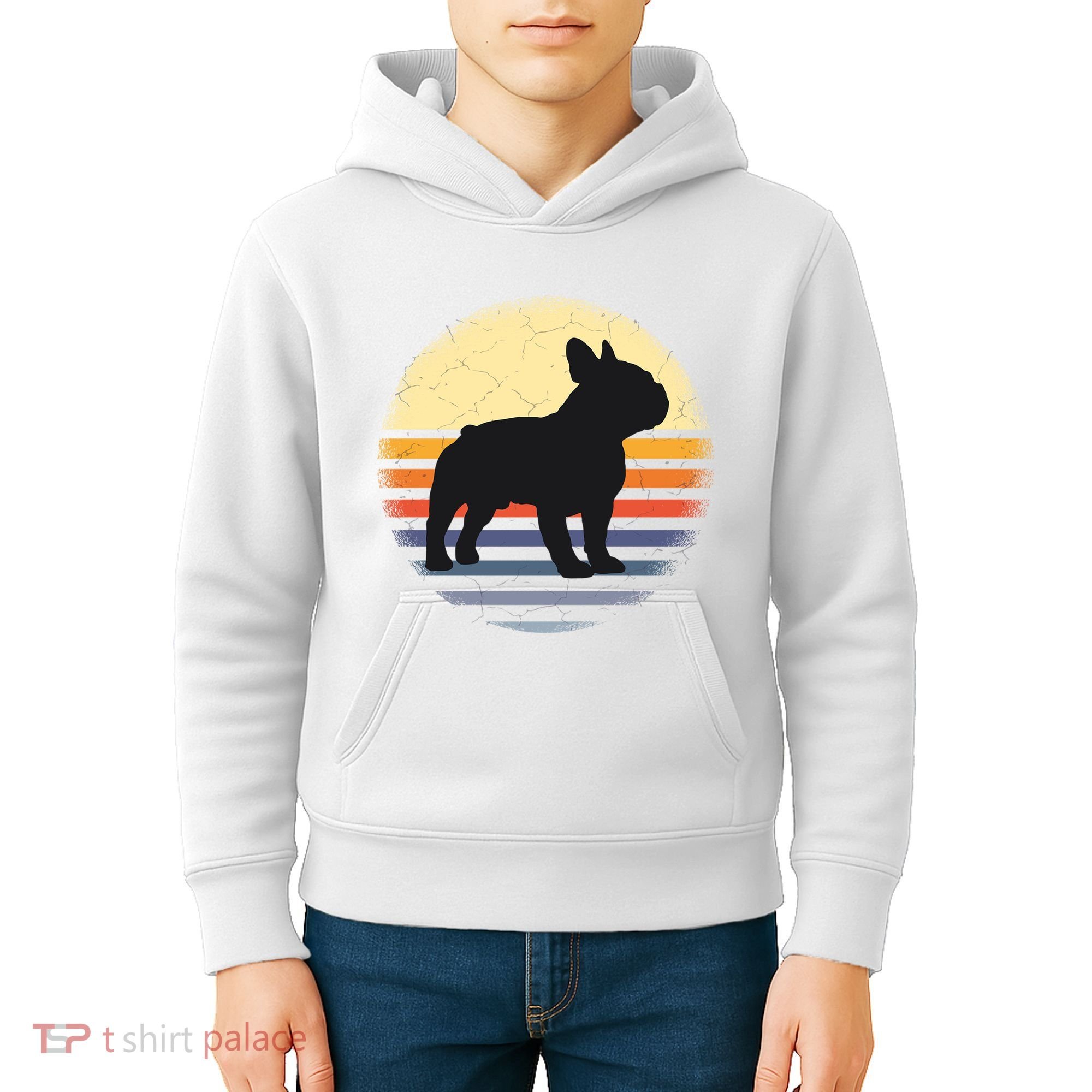 French Bulldog Funny Gift And Cute Gift Kids Hoodie