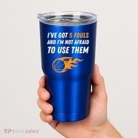 Funny Basketball Funny Gift 5 Fouls Tumbler thumb 2