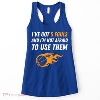 Funny Basketball Funny Gift 5 Fouls Women's Tank Top thumb 0