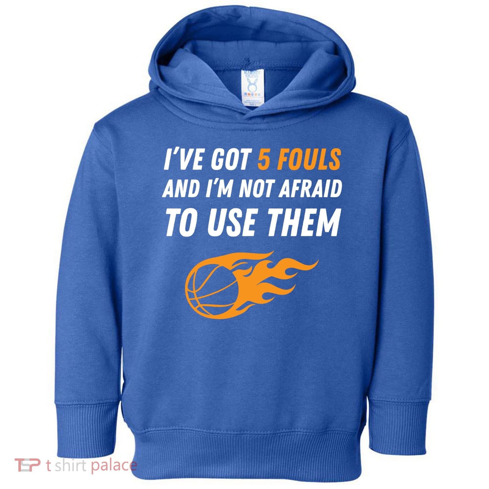 Funny Basketball Funny Gift 5 Fouls Toddler Hoodie