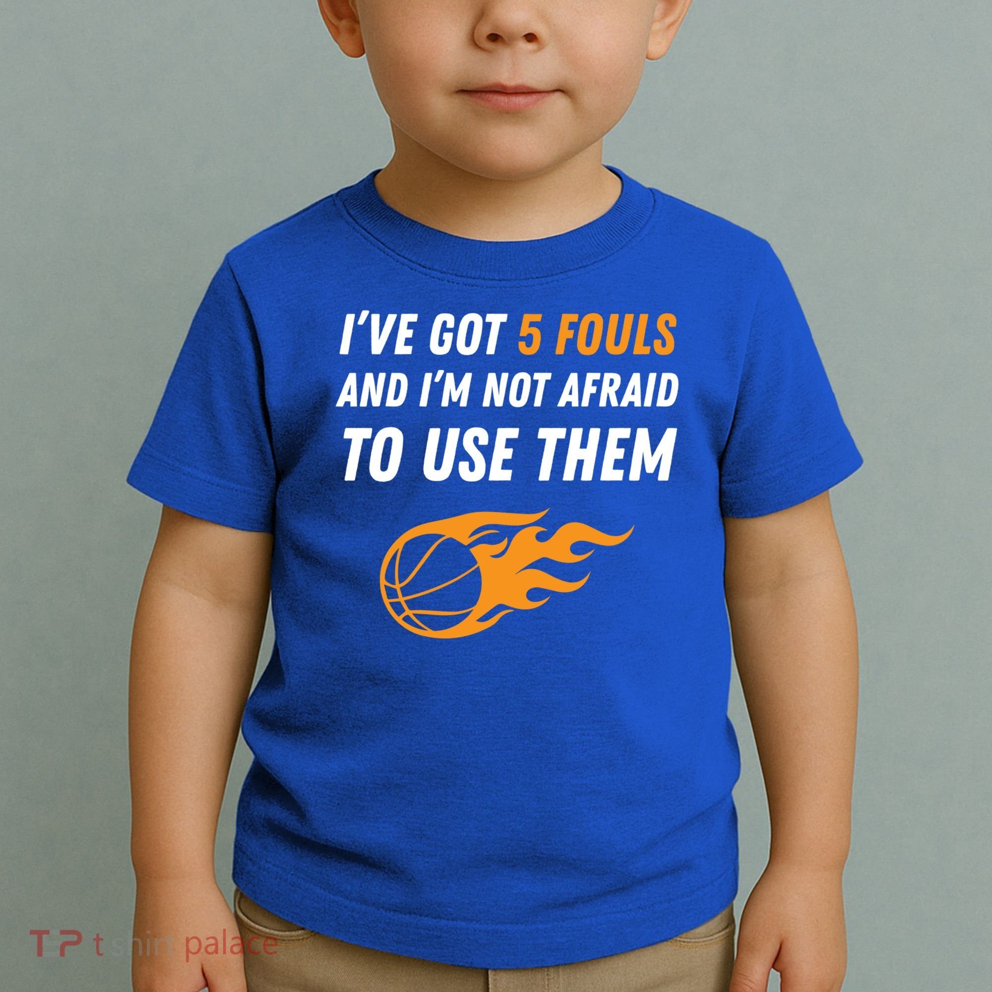 Funny Basketball Funny Gift 5 Fouls Toddler T-Shirt
