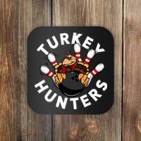 Funny Bowling For Or Adults Turkey Hunters Coaster thumb 0