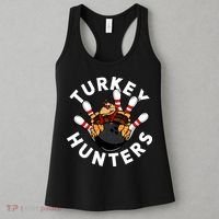Funny Bowling For Or Adults Turkey Hunters Women's Tank Top thumb 3