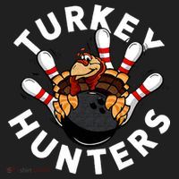 Funny Bowling For Or Adults Turkey Hunters Hat thumb 2