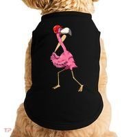 Flamingo Baseball Flamingo Playing Baseball Flamingo Doggie Tank thumb 0