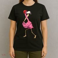 Flamingo Baseball Flamingo Playing Baseball Flamingo T-Shirt thumb 4