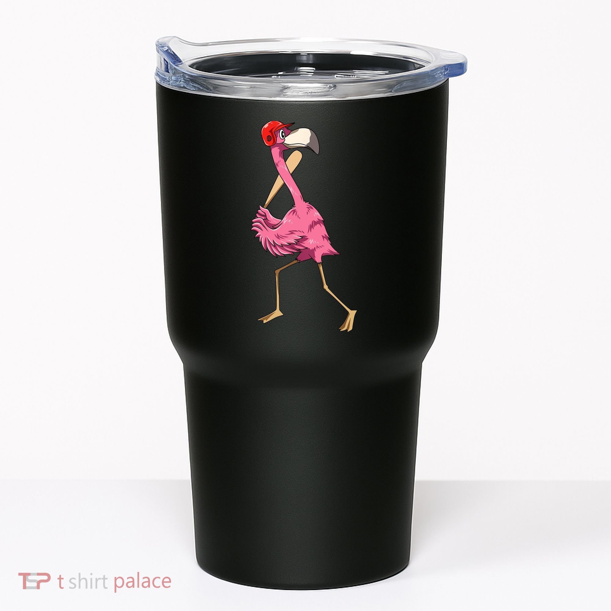 Flamingo Baseball Flamingo Playing Baseball Flamingo Tumbler