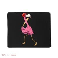 Flamingo Baseball Flamingo Playing Baseball Flamingo Mousepad thumb 0