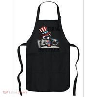 Feral But Free Patriotic Raccoon Funny Usa Apron thumb 0