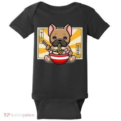 French Bulldog Baby Bodysuit