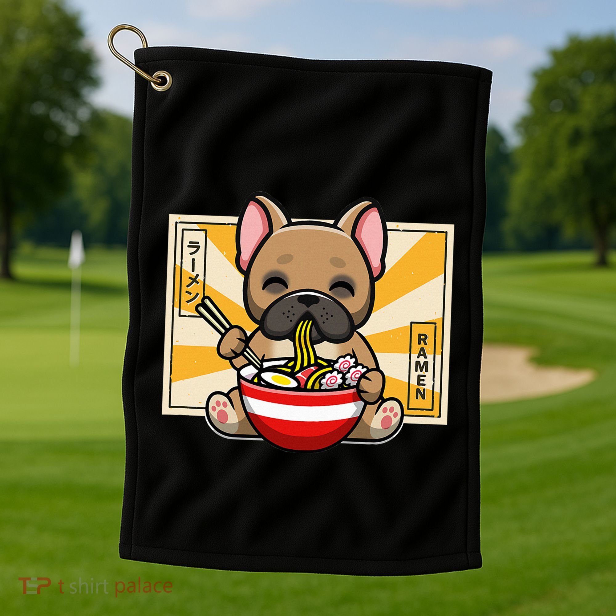 French Bulldog Golf Towel