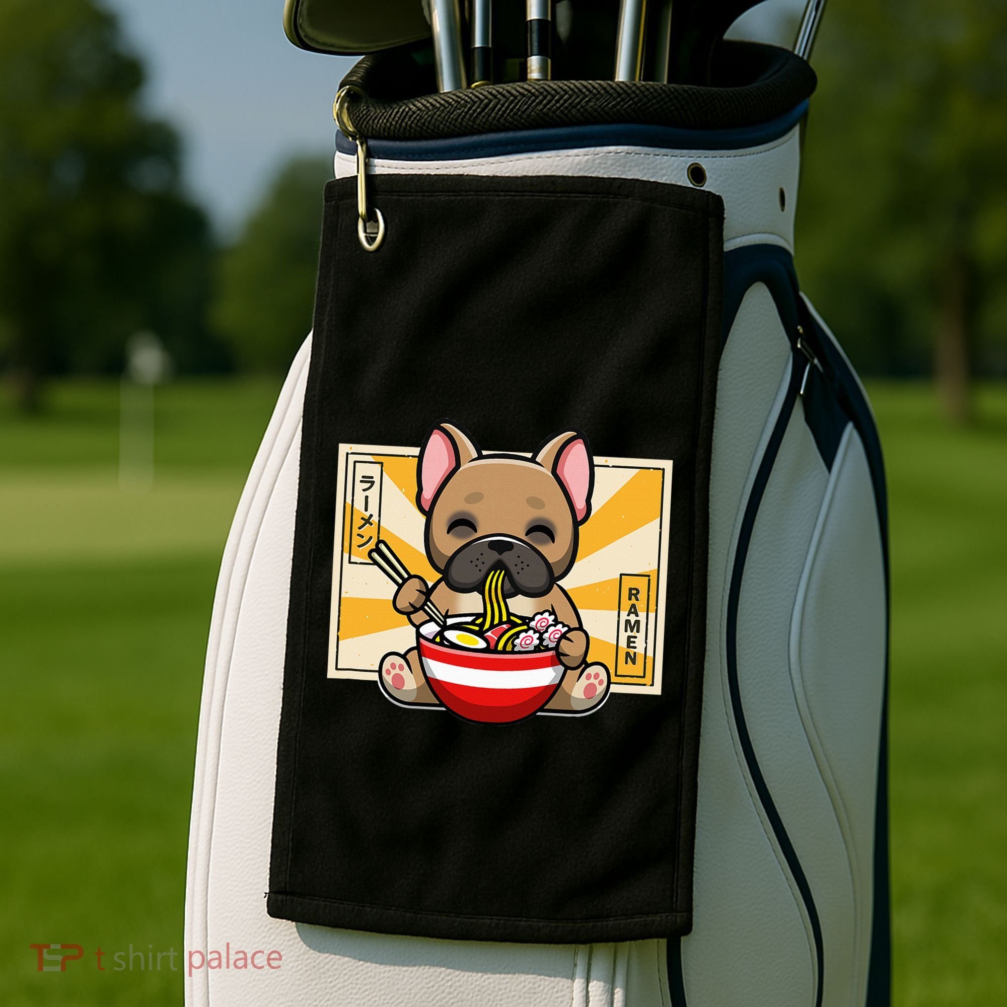 French Bulldog Golf Towel