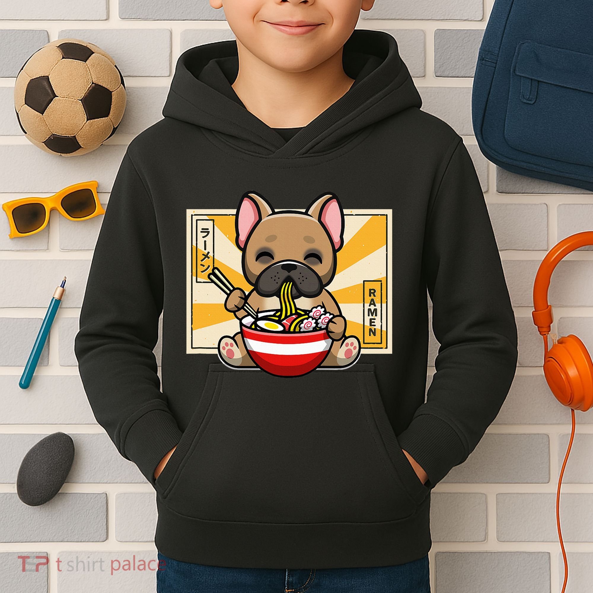 French Bulldog Kids Hoodie