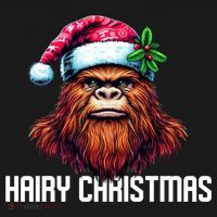 Funny Big Foot Hairy Christmas Cool Gift Ornament thumb 1
