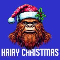 Funny Big Foot Hairy Christmas Cool Gift Hoodie thumb 7