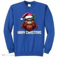 Funny Big Foot Hairy Christmas Cool Gift Sweatshirt thumb 0