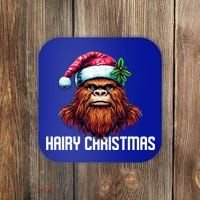Funny Big Foot Hairy Christmas Cool Gift Coaster thumb 0