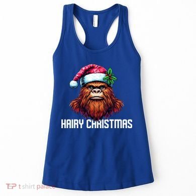 Funny Big Foot Hairy Christmas Cool Gift Women's Tank Top