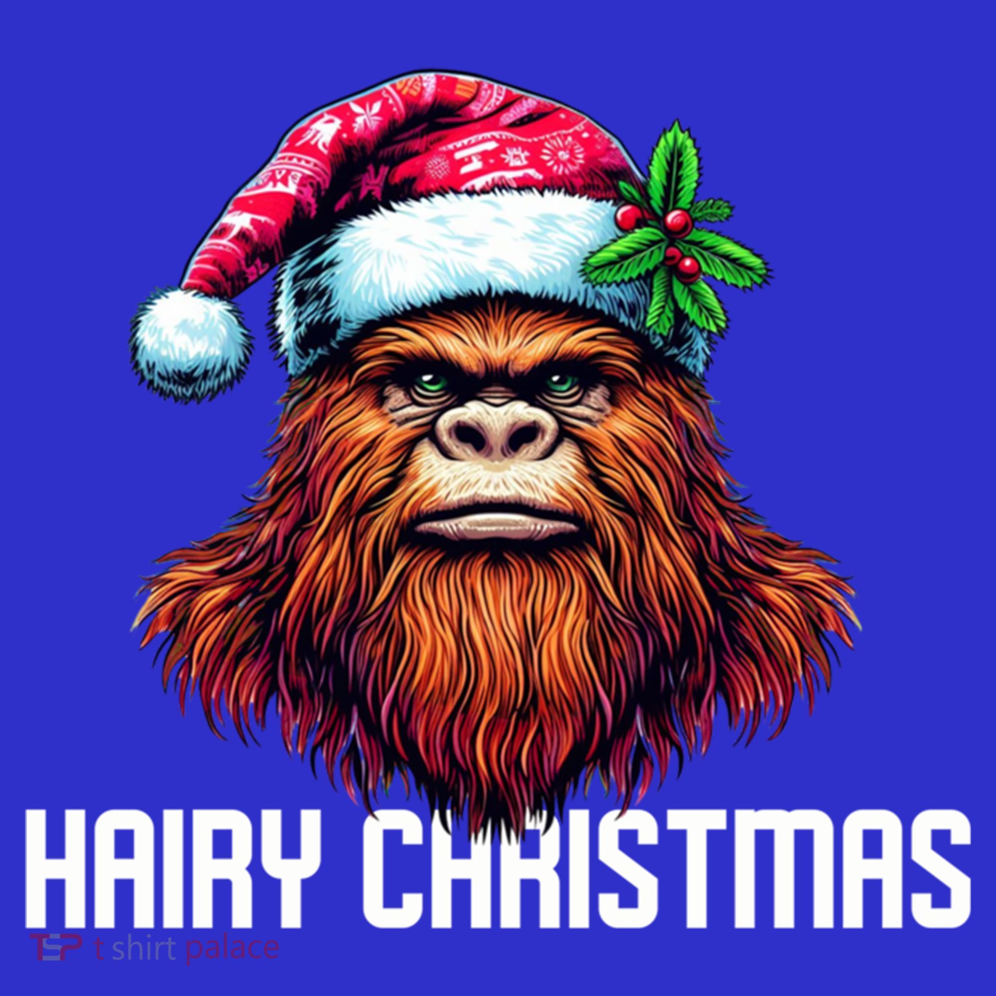 Funny Big Foot Hairy Christmas Cool Gift Toddler Hoodie