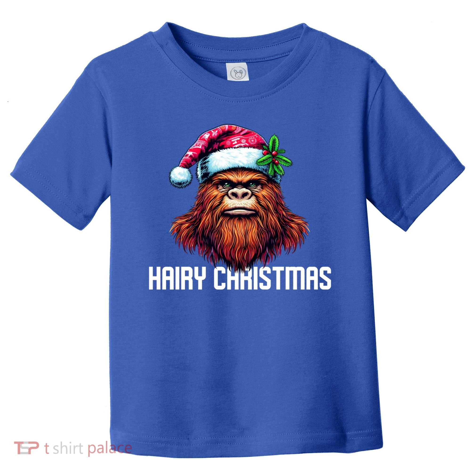 Funny Big Foot Hairy Christmas Cool Gift Toddler T-Shirt