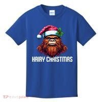 Funny Big Foot Hairy Christmas Cool Gift Kids T-Shirt thumb 0