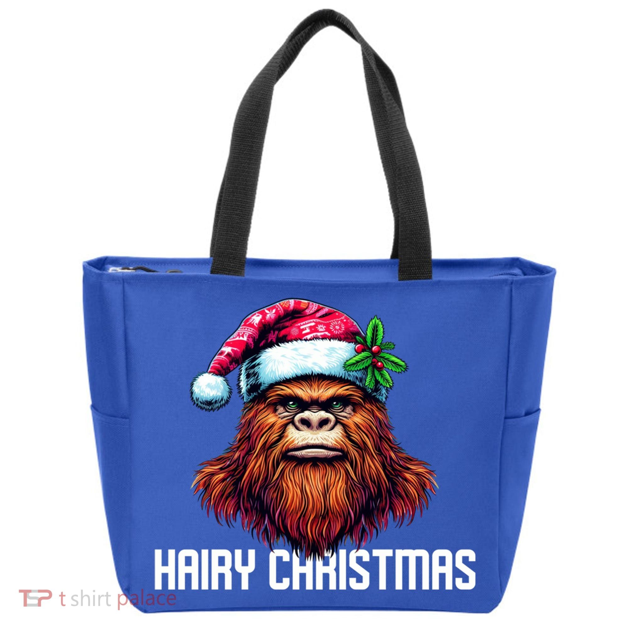Funny Big Foot Hairy Christmas Cool Gift Tote Bag