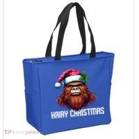 Funny Big Foot Hairy Christmas Cool Gift Tote Bag thumb 2