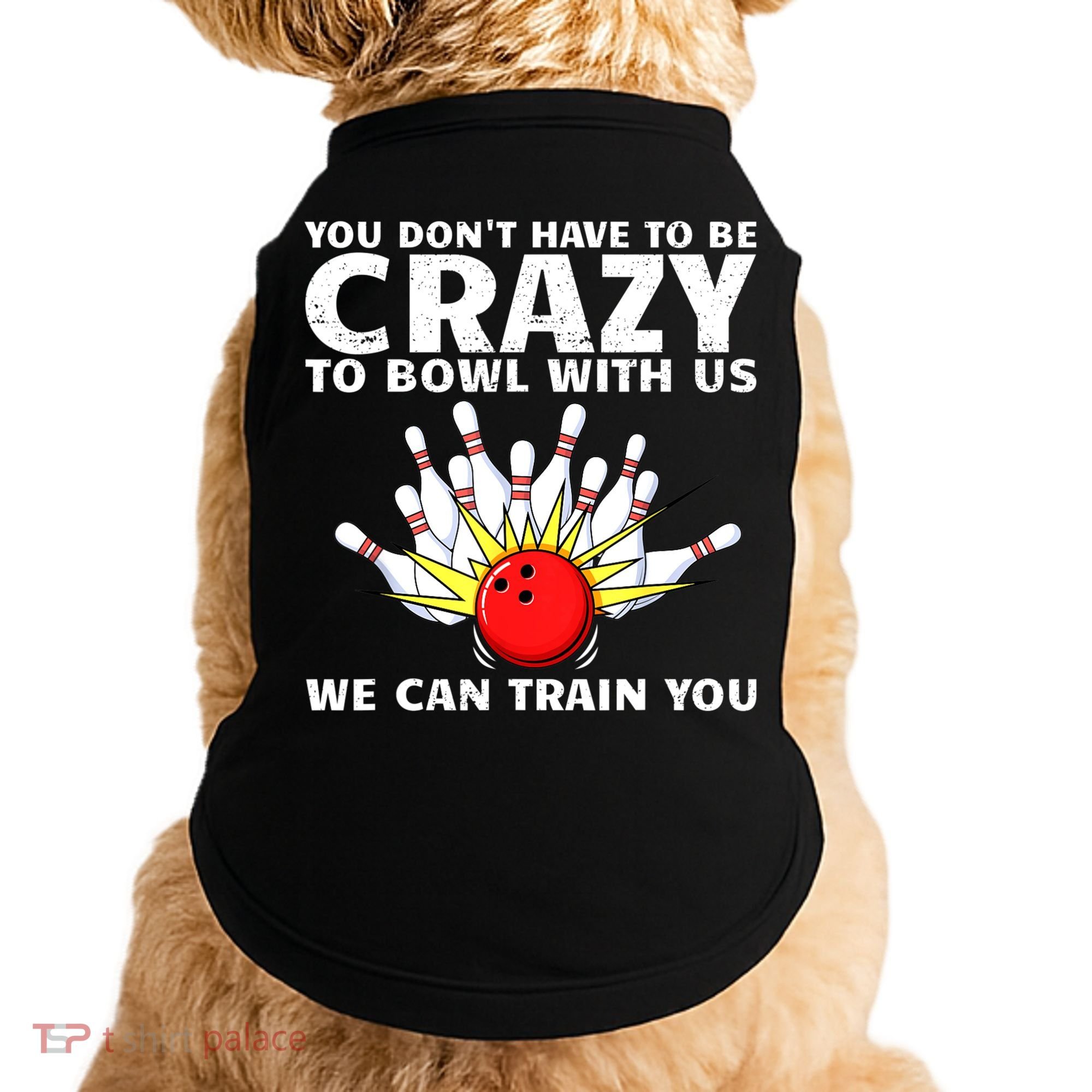 Funny Bowling For Women Bowler Team Bowling Target Spare Doggie Tank