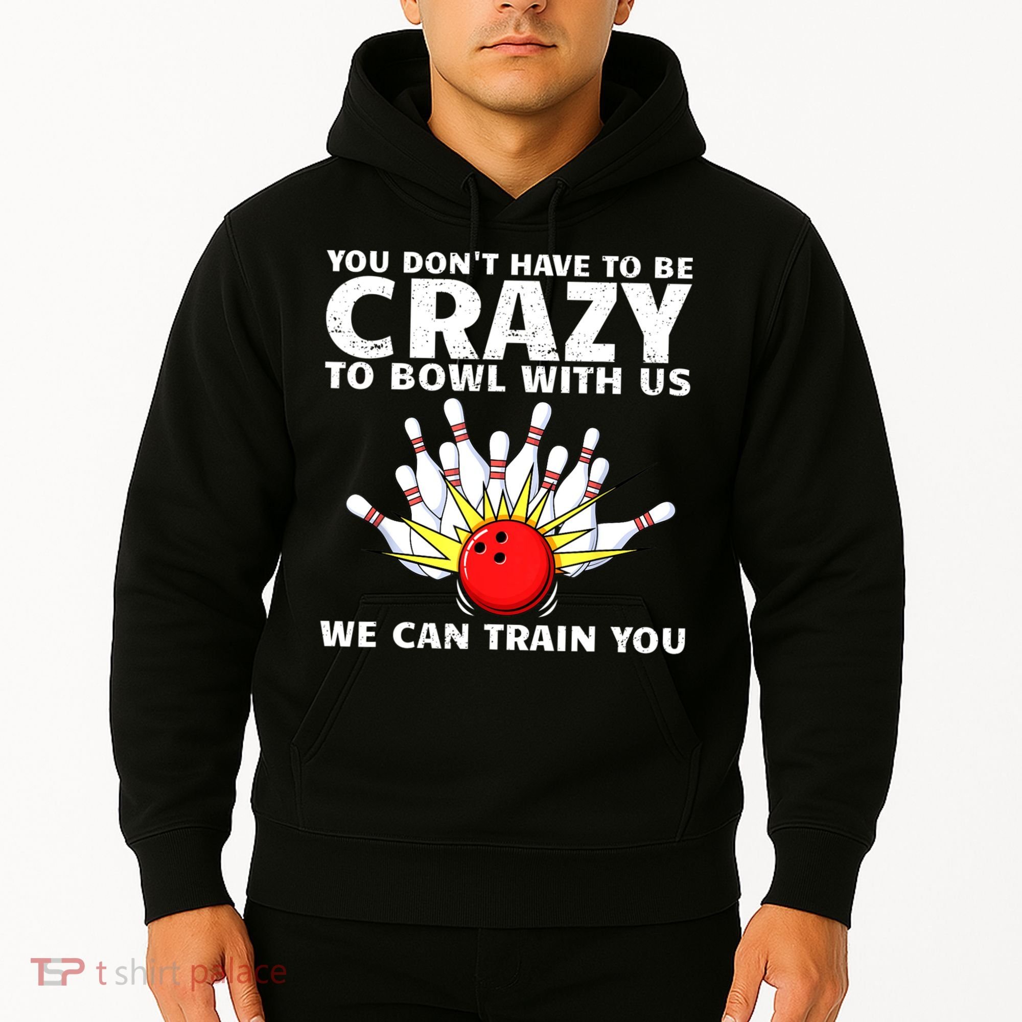 Funny Bowling For Women Bowler Team Bowling Target Spare Hoodie