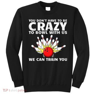 Funny Bowling For Women Bowler Team Bowling Target Spare Sweatshirt